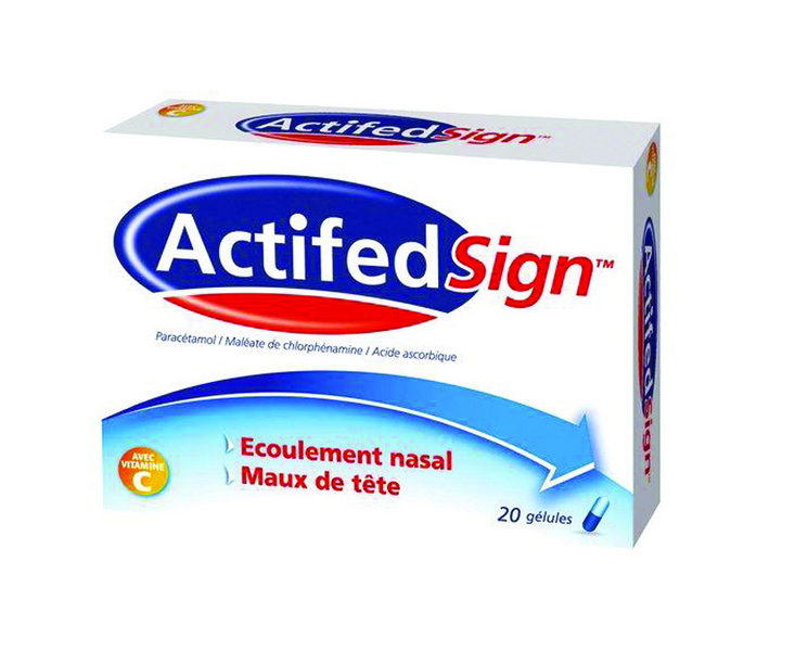 Actifed® Sign